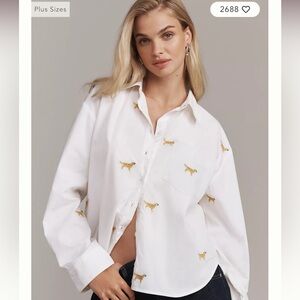 The Shrunken Bennet Buttondown Shirt by Maeve